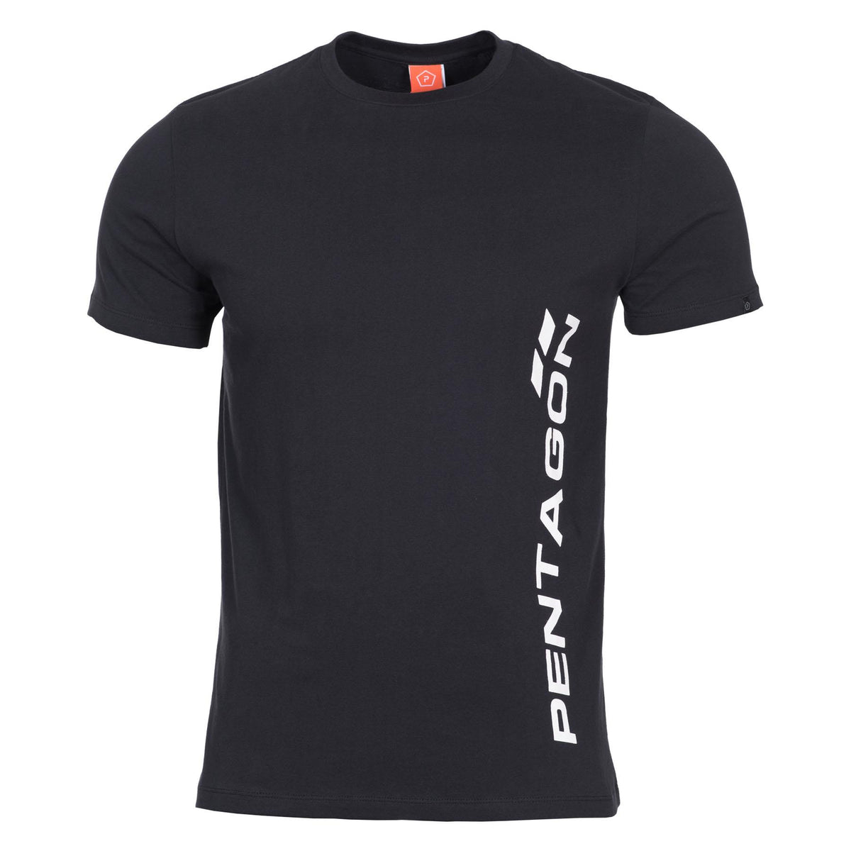 T-shirt imprimé Pentagon Vertical en coton ring-spun 190 g/m² coupe confort