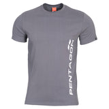 T-shirt imprimé Pentagon Vertical en coton ring-spun 190 g/m² coupe confort