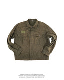 Blouson de combat de l'armée tchèque en pur coton, surplus militaire d'occasion