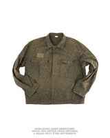 Blouson de combat de l'armée tchèque en pur coton, surplus militaire d'occasion