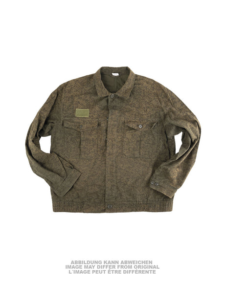 Blouson de combat de l'armée tchèque en pur coton, surplus militaire d'occasion