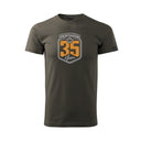 T-shirt Pentagon Prime Anniversary en coton filé à l'anneau 190 g/m² coupe sobre