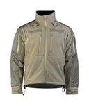 Veste softshell Mil-Tec Tactical Plus laminé trois couches colonne 8000 mm avec boucles pouces et compartiments protection