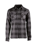 Chemise type bûcheron Mil-Tec en coton 330 g/m² à deux poches de poitrine boutonnées