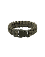 Bracelet paracorde Mil-Tec polyester tressé large fermoir 22 mm corde 400 lb 181 kg