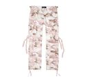 Pantalon Brandit M65 coupe femme en coton ample avec sangles de taille et plis aux genoux