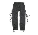 Pantalon Brandit M65 coupe femme en coton ample avec sangles de taille et plis aux genoux