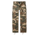 Pantalon Brandit BDU coupe femme en coton ripstop déperlant genoux et assise renforcés