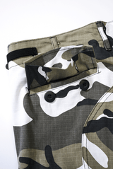 Pantalon Brandit BDU coupe femme en coton ripstop déperlant genoux et assise renforcés