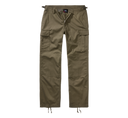 Pantalon Brandit BDU coupe femme en coton ripstop déperlant genoux et assise renforcés