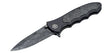 Couteau pliant Boker Leopard-Damascus III Collection acier Damas lame 97 mm