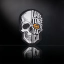 Patch moral Pentagon Half Skull Dare to Be Tactical tissé polyester 60 x 86 mm