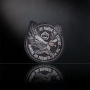 Patch moral Pentagon Eagle tissé polyester dos auto-agrippant format 65 x 67 mm
