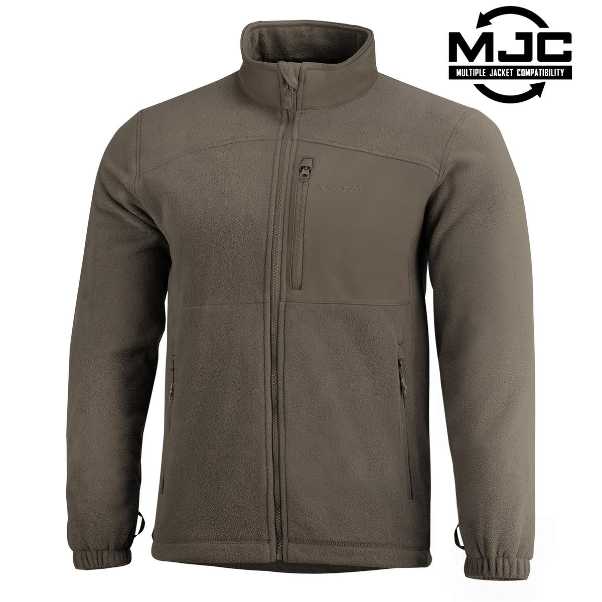 Veste polaire Pentagon Athos 2.5 320 g/m² MJC conception monochrome