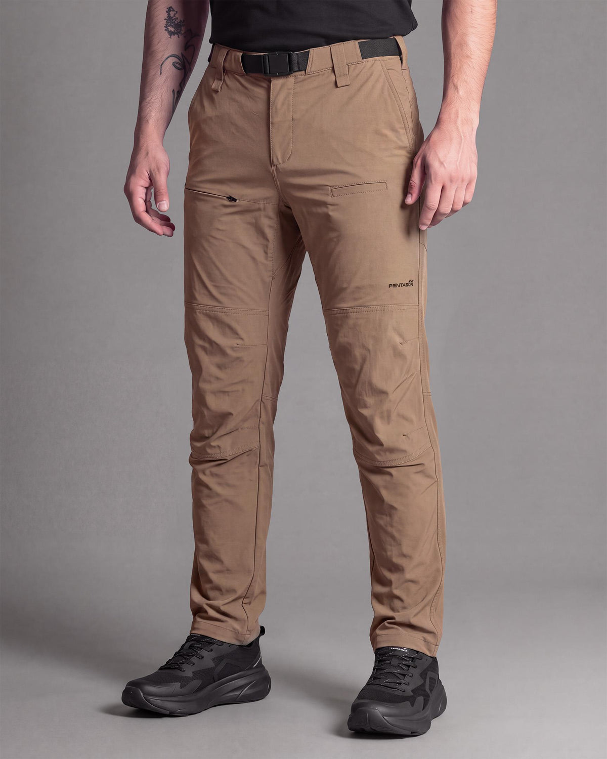 Pantalon de randonnée Pentagon Elbrus en nylon ripstop extensible avec renforts