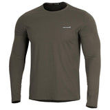 T-shirt manches longues Pentagon Ageron 2.0 coton ring-spun 190 g/m² coupe confort