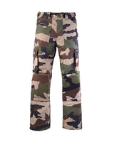 Pantalon de combat Mil-Tec Commando Light Weight en polyester-coton ripstop avec renforts genoux et fermeture éclair de mollet