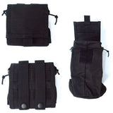 Poche de délestage vide-chargeur MOLLE polyester 600D 20 cm repliable