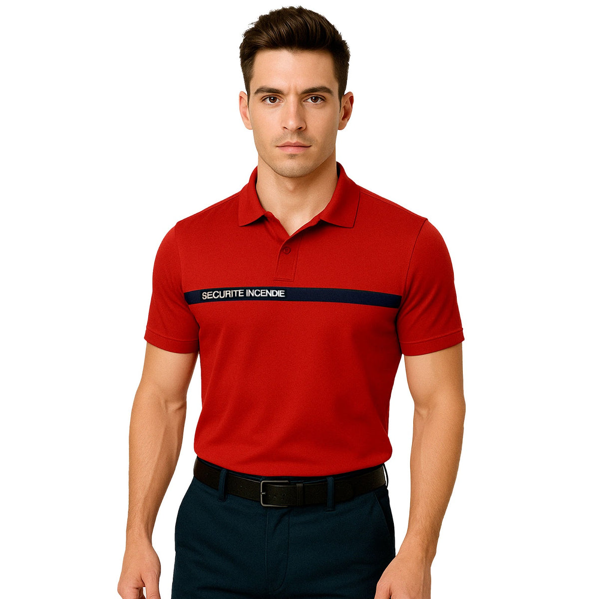 Polo Patrol Equipement Sécurité Incendie coton peigné 200 g/m² maille piquée