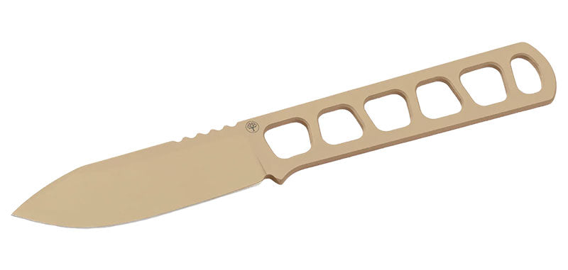 Couteau de cou Boker BFF Packlite Desert Sand acier MagnaCut lame 65 mm