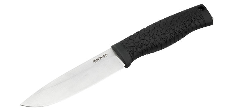 Couteau à lame fixe Boker Bronco acier CPM 3-V lame 113 mm lame drop point