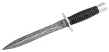 Dague Boker Acht-Acht Flak Damast acier Damas lame 183 mm fil lisse