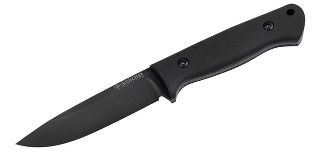 Couteau à lame fixe Boker DBK Bushfriend 2000 Allblack acier 80CrV2 lame 110 mm
