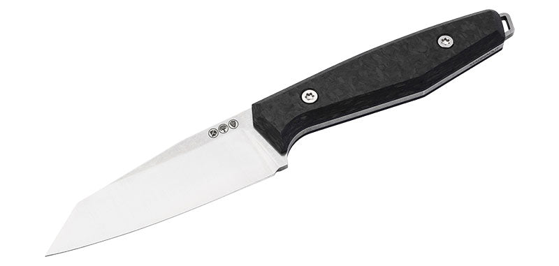 Couteau à lame fixe Boker Daily Knives AK1 Reverse Tanto CF acier MagnaCut lame 79 mm
