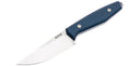 Couteau à lame fixe Boker Daily Knives AK1 Droppoint MagnaCut Blue acier MagnaCut lame 76 mm