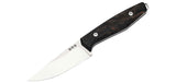 Couteau à lame fixe Boker AK1 Droppoint MagnaCut Black Birch Curl acier MagnaCut lame 76 mm