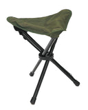 Tabouret pliant trépied Mil-Tec en polyester Oxford 35 × 35 × 44 cm charge 100 kg