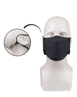Masque facial Mil-Tec Square-Shape en polyester élasthanne doublé coton avec pince-nez