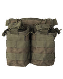 Porte-chargeur double Mil-Tec Open Top pour M4 polyester Oxford PVC compatible MOLLE avec sandow