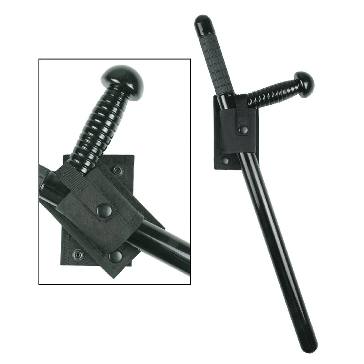 Étui tonfa pivotant polyester 1680D axe central ambidextre sangle réglable