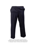 Pantalon à pont de la marine est-allemande en gabardine, surplus d'occasion
