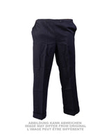Pantalon à pont de la marine est-allemande en gabardine, surplus d'occasion