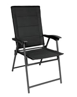 Chaise pliante Mil-Tec Army à dossier armature acier charge 100 kg 96 x 56 x 44 cm