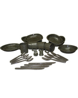 Set de table et couverts Mil-Tec 26 pièces en polypropylène pour quatre personnes 1 kg