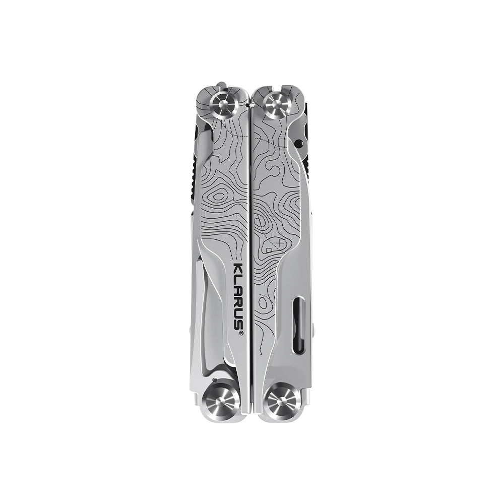 Pince multifonctions Klarus MT07 20 outils 280 g (sans étui) en acier inoxydable 50Cr15MoV