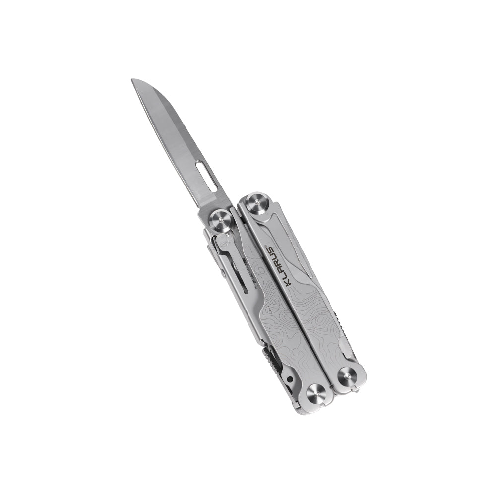 Pince multifonctions Klarus MT07 20 outils 280 g (sans étui) en acier inoxydable 50Cr15MoV
