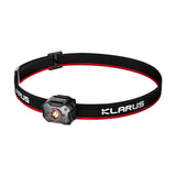 Lampe frontale Klarus HM3 670 lumens portée 90 m IPX5 en polymère