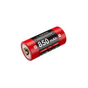 Pile Klarus 16340 850 mAh lithium-ion 3,6 V rechargeable par port USB type-C