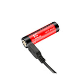 Pile Klarus 14500 800 mAh lithium-ion 3,7 V rechargeable par port micro-USB
