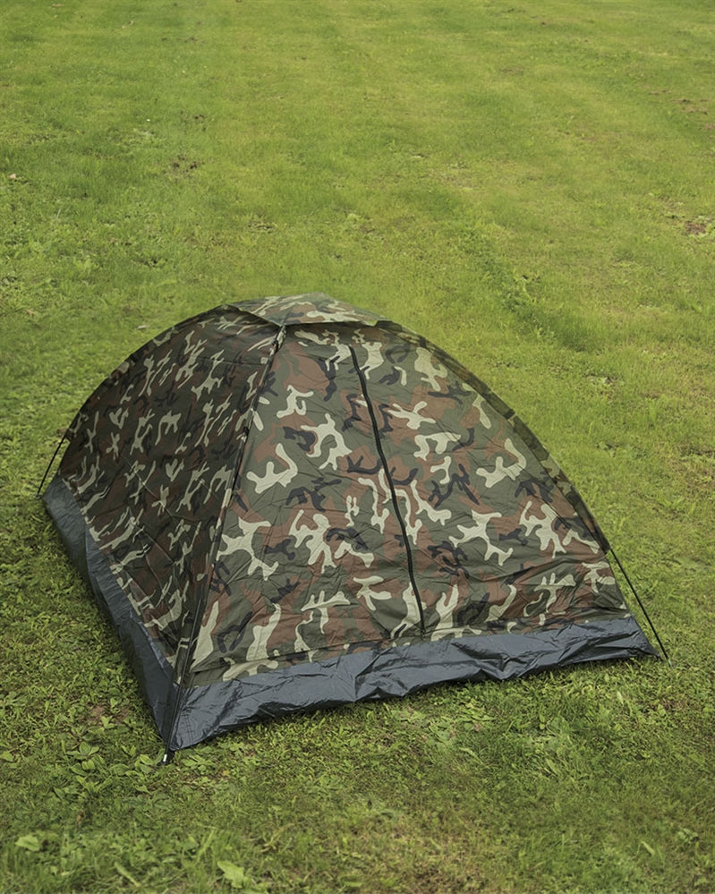 Tente dôme Mil-Tec Igloo Standard 3 places polyester enduit PU 210 × 210 × 130 cm 2 245 g