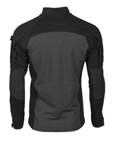 Chemise de combat Mil-Tec Assault en coton elasthanne col montant protege-menton