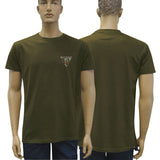 T-shirt uni OPEX brodé 2e REP ou Légion coton peigné 180 g/m² appliqué à chaud