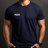 T-shirt imprimé Patrol Equipement marquage Police en maille coton peigné 180 g/m²