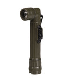 Lampe torche coudée type US Mil-Tec 15 cm ampoule krypton 2 piles AA portée 30 m