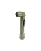 Lampe torche coudée à LED type US Mil-Tec 16 cm sur 2 piles AA avec quatre filtres