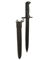 Baïonnette type US M1 Mil-Tec en acier au carbone lame 24,5 cm avec fourreau M7